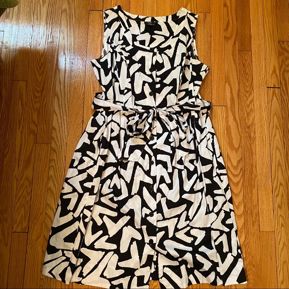 Alfani Sleeveless Shirt Dress with Pockets